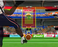 American football kicks legjobb játékok HTML5 játék