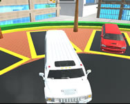 Big city limo car driving game legjobb játékok HTML5 játék