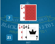 Blackjack 21 HTML5 legjobb játékok ingyen játék