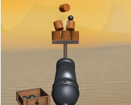 Cannon balls 3D legjobb játékok HTML5 játék