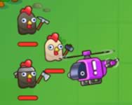 Merge cannon chicken defense online