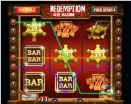 Redemption slot machine kaszinó játék legjobb játékok ingyen játék