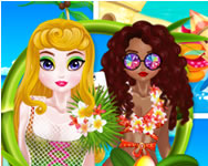 Tropical princess and princess rosehip sew swimwear legjobb játékok ingyen játék